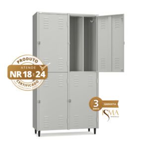 Armário roupeiro com 4 portas ST GRI 204C