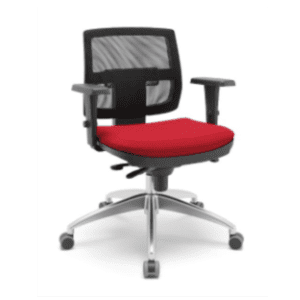 Brizza presidente ergonômica sem encosto de cabeça NR-17